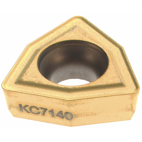 0.3937" IC Carbide Insert, Grade KC7140, TiN - Kennametal 1804830