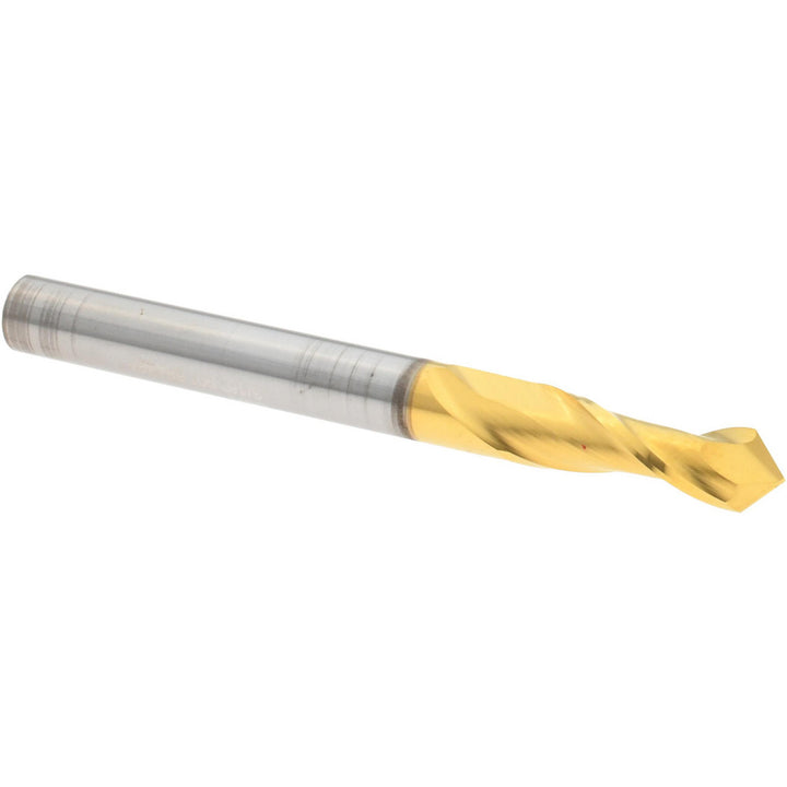 3/16" 2-Flute Solid Carbide Drill Mill End Mill, TiN - Melin Tool 26084