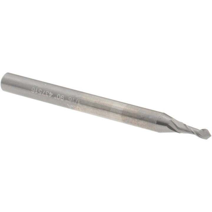 1/16" 2-Flute Solid Carbide Drill Mill End Mill - Melin Tool 11623