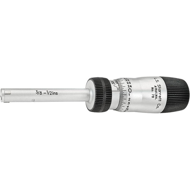 0.5000" Micrometer, 0.000150" accuracy - Starrett 68131