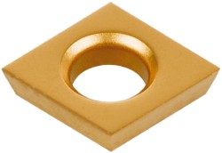 Diamond 5/32" IC Carbide Insert, Grade KC730, TiN - Kennametal 1175015