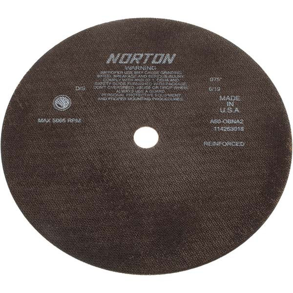 12" 60-Grit Aluminum Oxide Grinding & Cutoff Wheel - Norton 66253261910