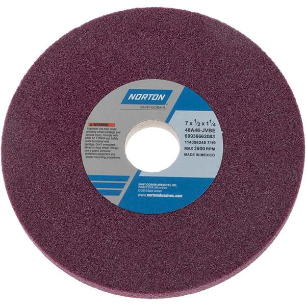 7 x 1/2" 46-Grit Aluminum Oxide Grinding & Cutoff Wheel - Norton 69936662083