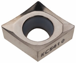 C - Diamond (Rhombic) 80-Deg 3/8" IC Carbide Insert, Grade KC5410, TiB2 - Kennametal 1560651