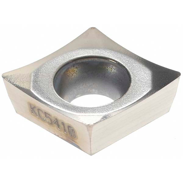 C - Diamond (Rhombic) 80-Deg 3/8" IC Carbide Insert, Grade KC5410, TiB2 - Kennametal 1560694