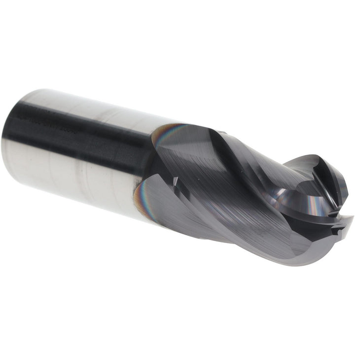 1" 4-Flute Solid Carbide Ball End Mill, TiAlN - OSG 404-1000-BN11