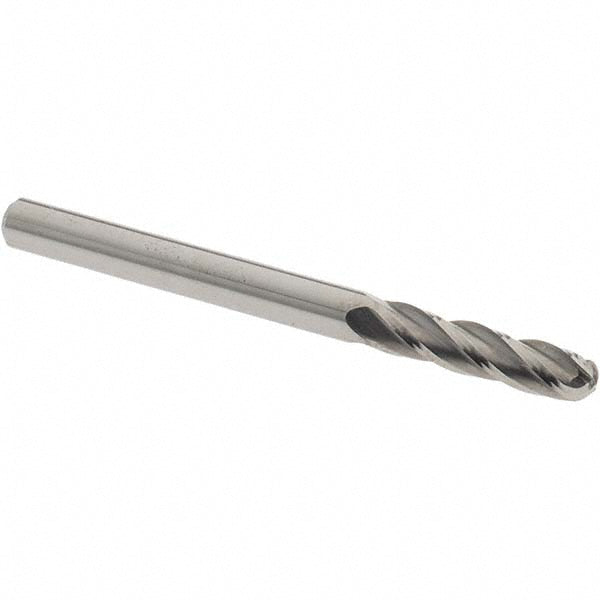 1/8in" 4-Flute Solid Carbide Ball End Mill - OSG 404-1250-BN