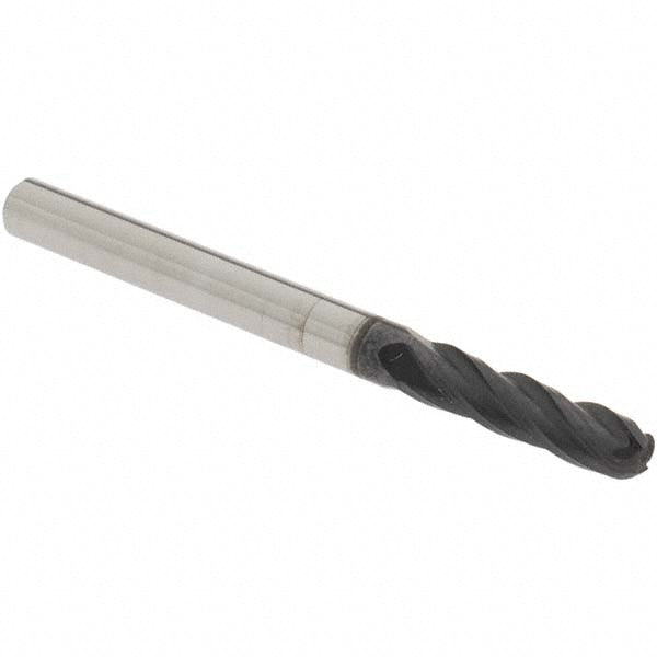 1/8in" 4-Flute Solid Carbide Ball End Mill, TiAlN - OSG 404-1250-BN11