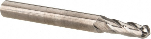 13/64in" 4-Flute Solid Carbide Ball End Mill - OSG 404-2031-BN