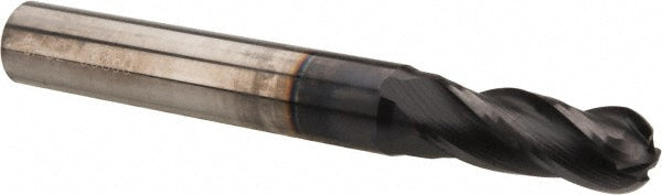 9/32in" 4-Flute Solid Carbide Ball End Mill, TiAlN - OSG 404-2812-BN11