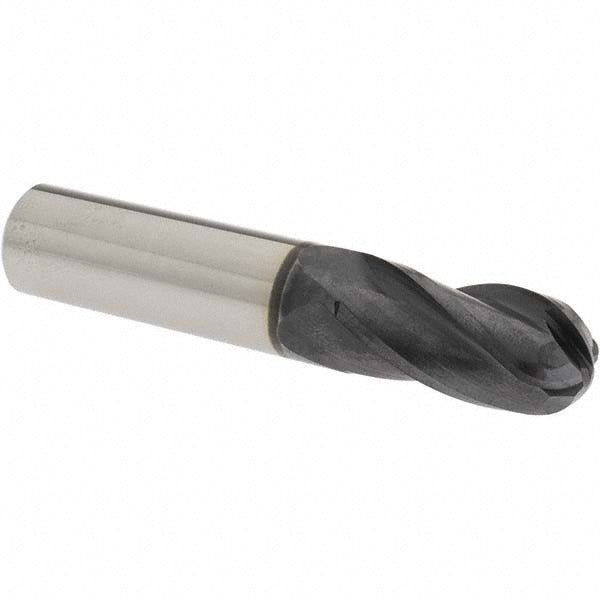 3/4in" 4-Flute Solid Carbide Ball End Mill, TiAlN - OSG 404-7500-BN11