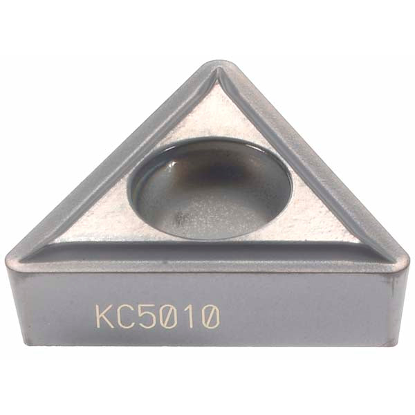 T - Triangle 3/8" IC Carbide Insert, Grade KC5010, TiAlN - Kennametal 1824861