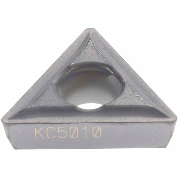 T - Triangle 1/4" IC Carbide Insert, Grade KC5010, TiAlN - Kennametal 1845219