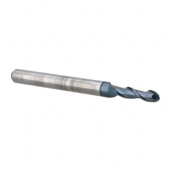 3/32in" 2-Flute Solid Carbide Ball End Mill, TiAlN - OSG HP421-0938-BN