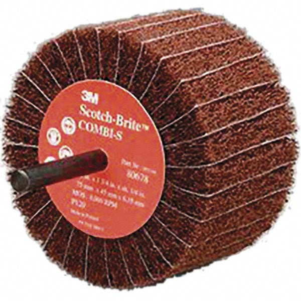180-Grit Aluminum Oxide Flap Wheel - 3M 7000077964