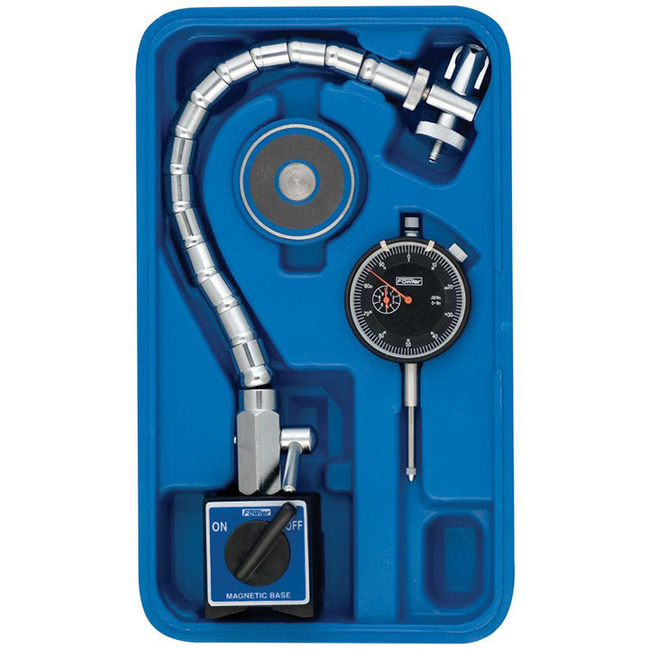 2-Piece Dial Indicator, 0.001000" grad - Fowler 52-585-500-0