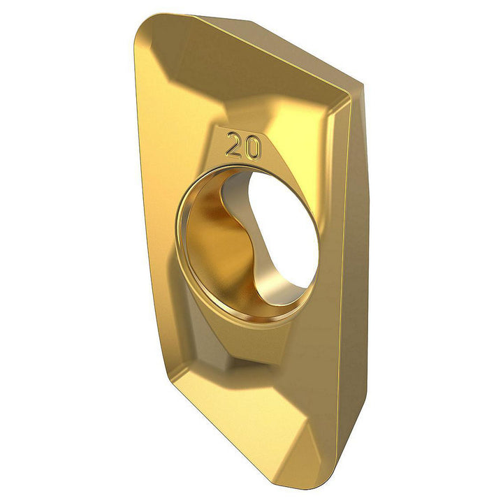 EDCT180504PDFRLDJ Solid Carbide Insert, Grade KC410M, TiB2 - Kennametal 2271088