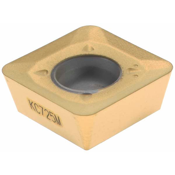 SDCT120416ENLD2 Solid Carbide Insert, Grade KC725M, TiN - Kennametal 2383560