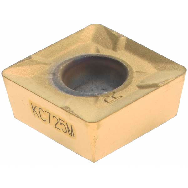 SPCT10T3PPERLD2 Solid Carbide Insert, Grade KC725M, TiN - Kennametal 2390254