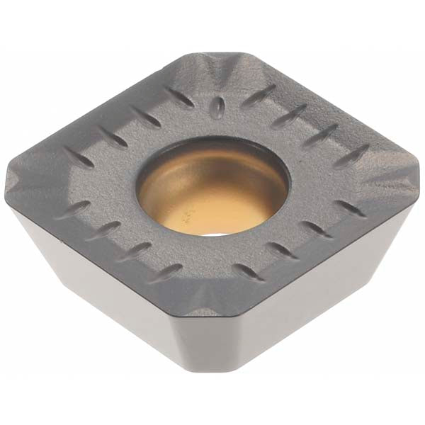 SEKT1404AEENGP2 Solid Carbide Insert, Grade KCPK30, TiN - Kennametal 2390260