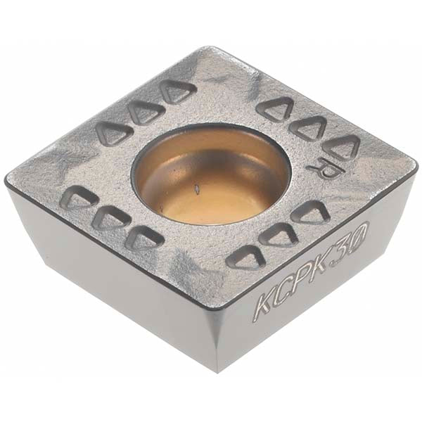 SDET1204PDSRGB2 Solid Carbide Insert, Grade KCPK30, TiN - Kennametal 2390291