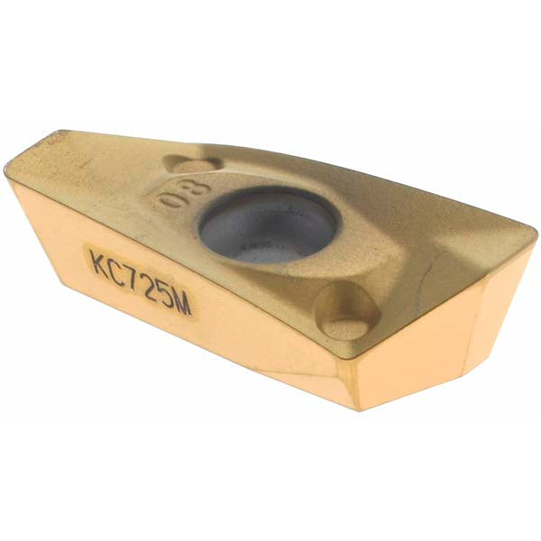 EDCT140408PDERGD Solid Carbide Insert, Grade KC725M, TiAlN - Kennametal 2983331