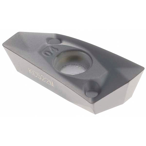 EDCT140404PDERLD Solid Carbide Insert, Grade KC522M, TiAlN - Kennametal 2984053