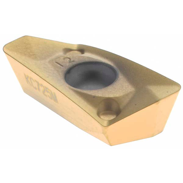 EDCT140412PDERGD Solid Carbide Insert, Grade KC725M, TiAlN - Kennametal 2984210