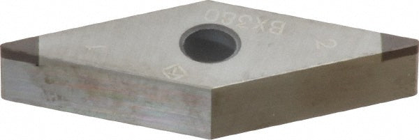 Diamond 35 3/8" IC Polycrystalline Cubic Boron Nitride (PCBN) Insert, Grade BX380 - Tungaloy 6818021