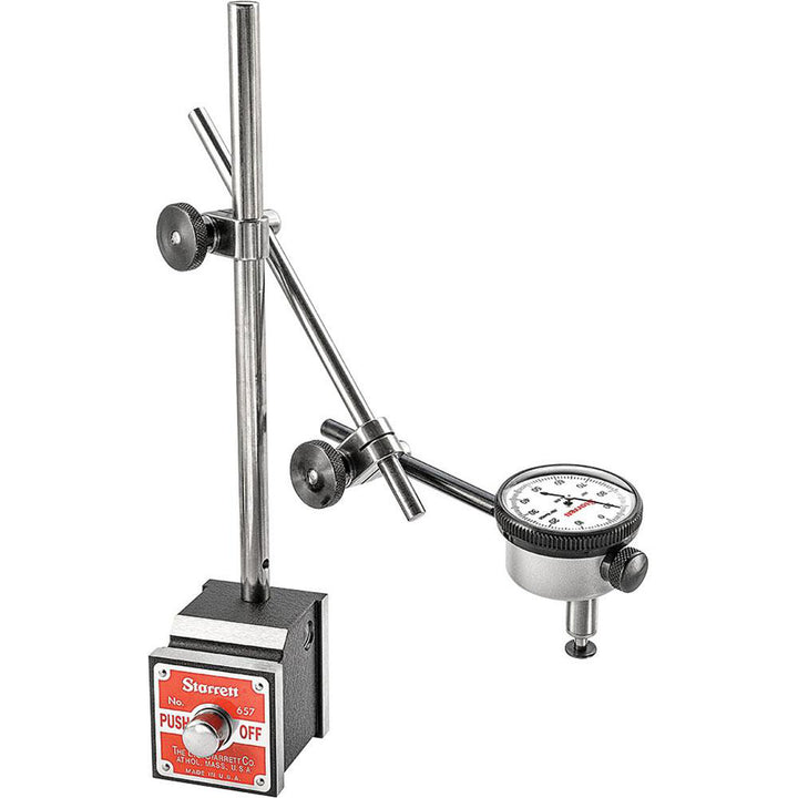 2-Piece Dial Indicator, 0.001000" grad - Starrett 65259