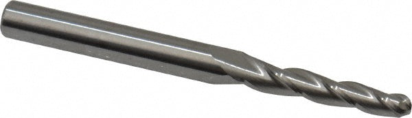 3-Flute Solid Carbide Tapered End Mill - Accupro 12177586