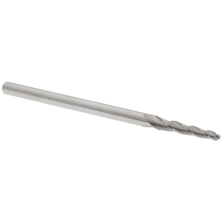 3-Flute Solid Carbide Tapered End Mill - Accupro 12177596