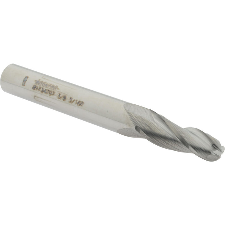 3-Flute Solid Carbide Tapered End Mill - Accupro 12177632
