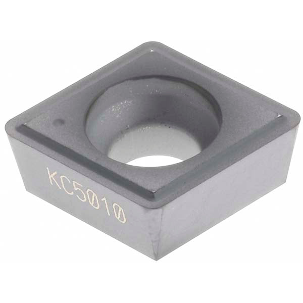 C - Diamond (Rhombic) 80-Deg 3/8" IC Carbide Insert, Grade KC5010, TiAlN - Kennametal 1869901