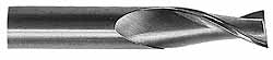 15/32" 2-Flute Solid Carbide Square End Mill, TiN - SGS 39359