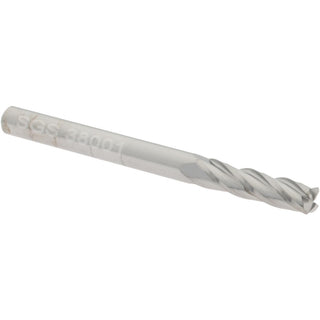 1/8" 4-Flute Solid Carbide Corner Radius End Mill - SGS 38001