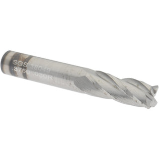 3/8" 4-Flute Solid Carbide Corner Radius End Mill - SGS 38049