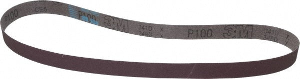 1 x 42" 100-Grit Aluminum Oxide Belt - 3M 7000118859
