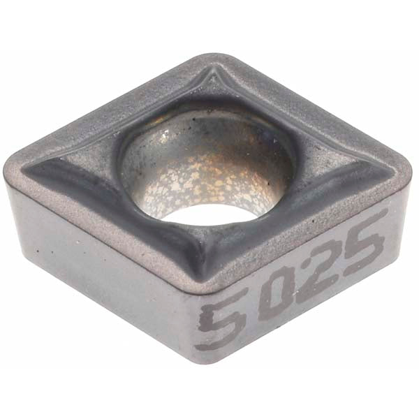 C - Diamond (Rhombic) 80-Deg 1/4" IC Carbide Insert, Grade KC5025, TiAlN - Kennametal 2425661