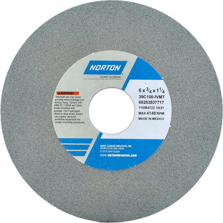 6 x 3/4" 100-Grit Silicon Carbide Grinding & Cutoff Wheel - Norton 66252837717