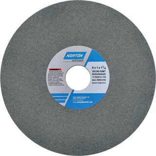 8 x 1" 80-Grit Silicon Carbide Grinding & Cutoff Wheel - Norton 66253044425