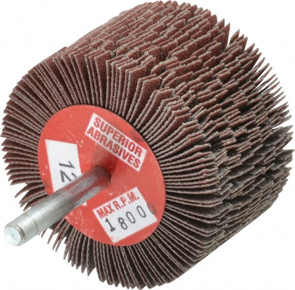 120-Grit Aluminum Oxide Flap Wheel - Superior Abrasives A009547