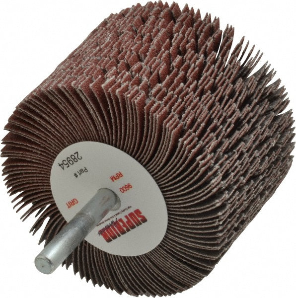 120-Grit Aluminum Oxide Flap Wheel - Superior Abrasives A009570
