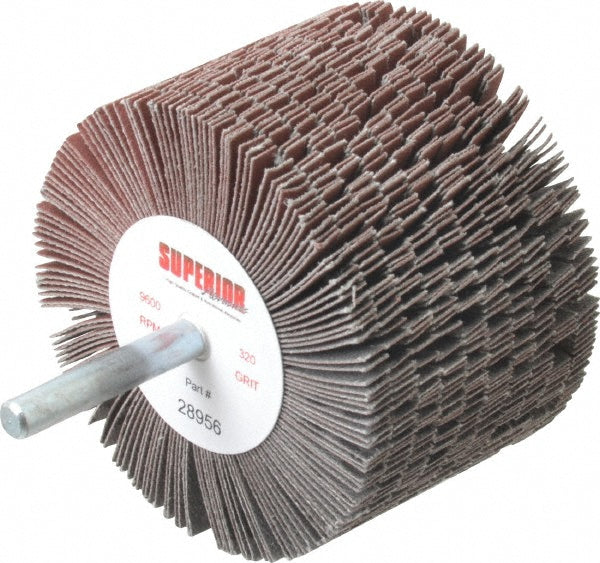 320-Grit Aluminum Oxide Flap Wheel - Superior Abrasives A009572