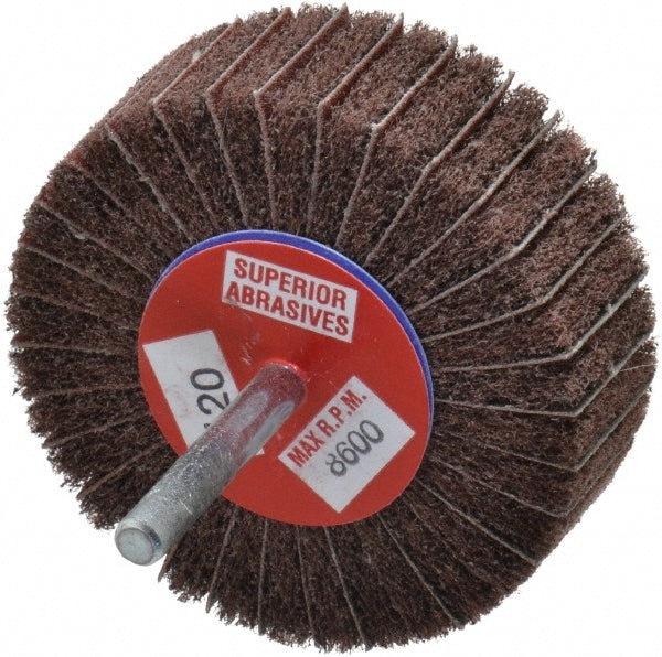 120-Grit Aluminum Oxide Flap Wheel - Superior Abrasives A008585