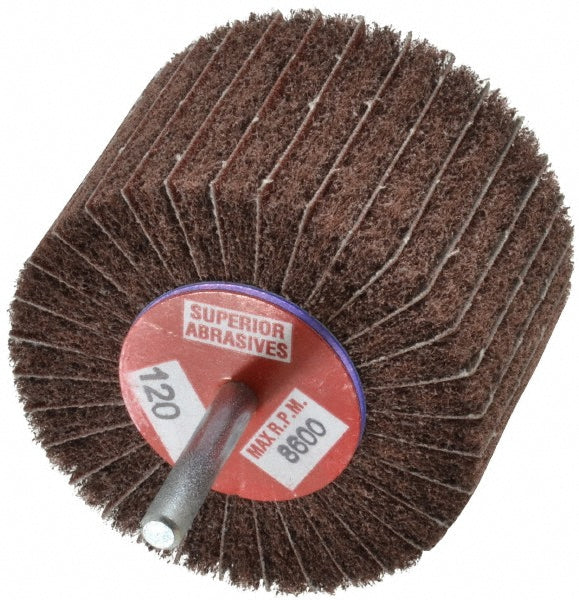 120-Grit Aluminum Oxide Flap Wheel - Superior Abrasives A006623