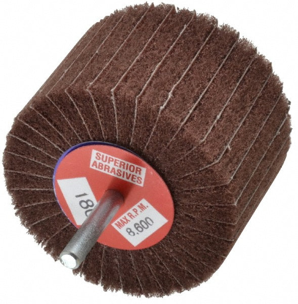 180-Grit Aluminum Oxide Flap Wheel - Superior Abrasives A006624