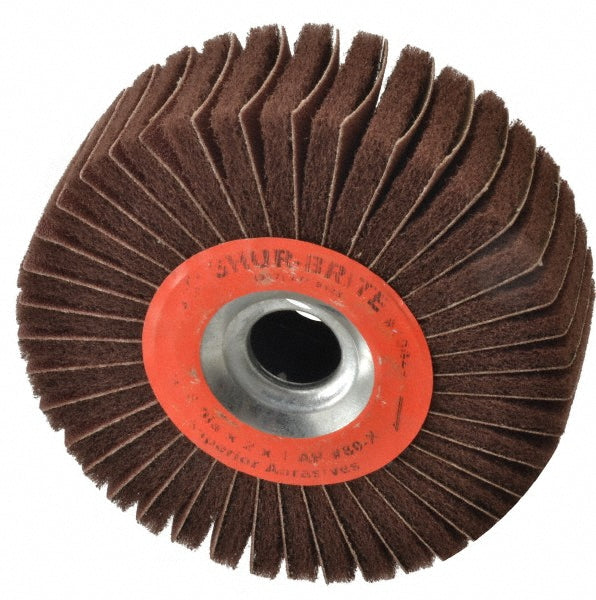 6" 80-Grit Aluminum Oxide Flap Wheel - Superior Abrasives A009152