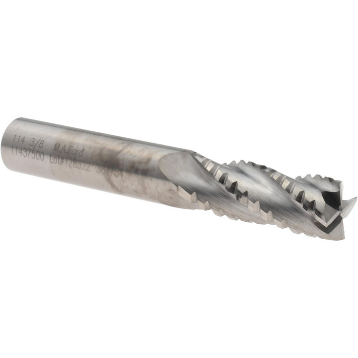 0.3750" 4-Flute Carbide Square End Mill - M.A. Ford. 11437500