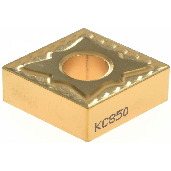 C - Diamond (Rhombic) 80-Deg 1/2" IC Carbide Insert, Grade KC850, TiC - Kennametal 1160175